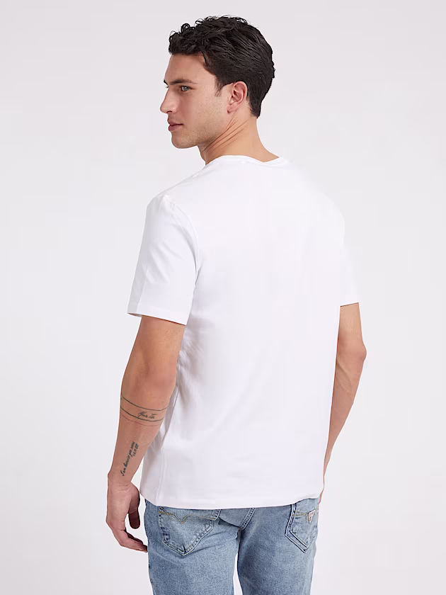 Front embroidered logo t-shirt - GUESS