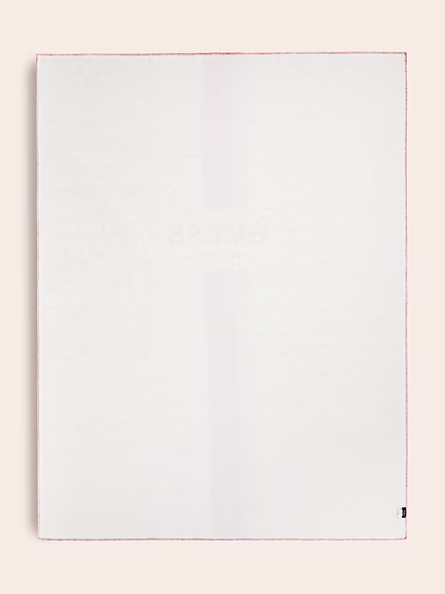 G cube logo pile blanket - GUESS