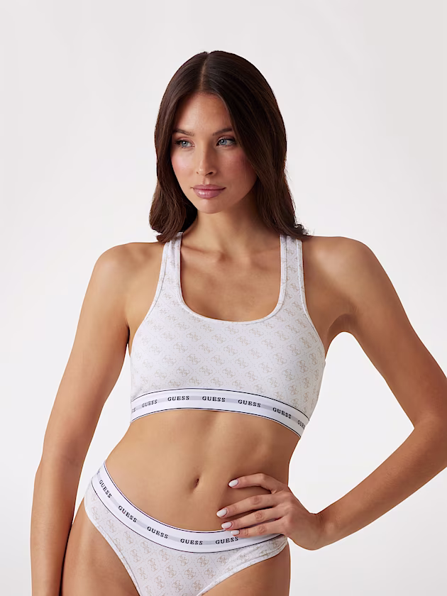 Carrie 4G logo bralette - GUESS