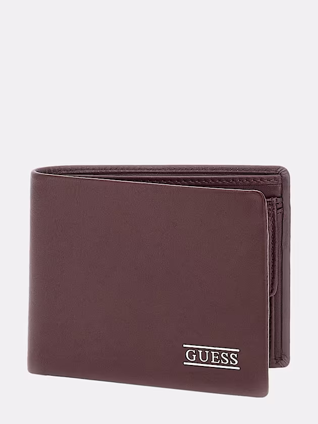 New Boston genuine leather wallet - GUESS
