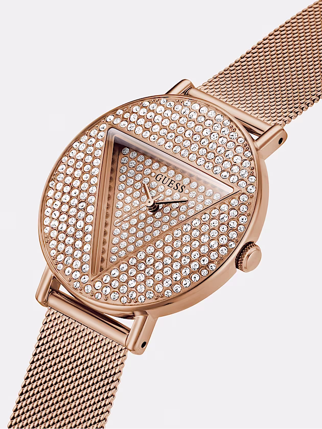 Crystal analogue watch - GUESS