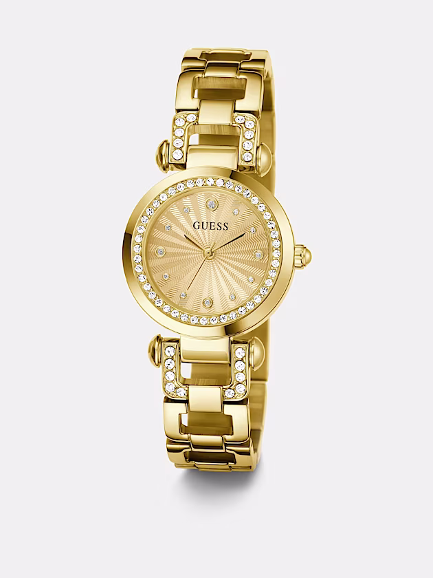 Crystal analogue watch 30 mm - GUESS