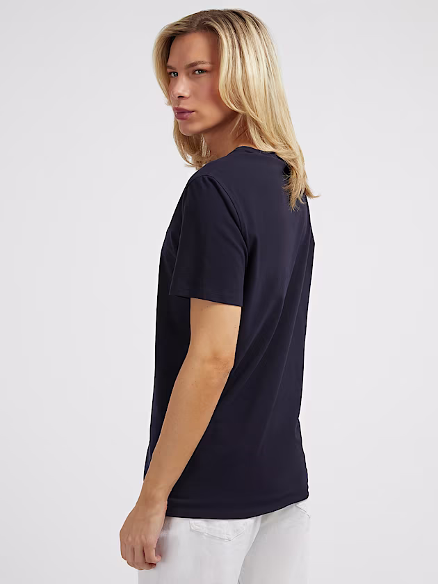 Front embroidered logo t-shirt - GUESS