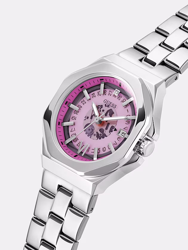 Analogue watch with date function - GUESS