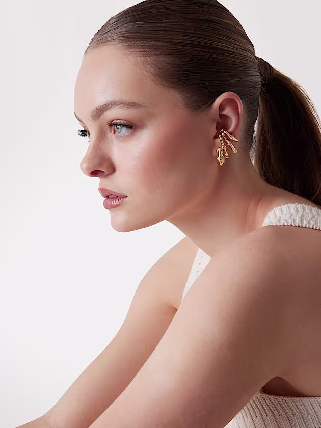 Bamboo earrings - GUESS