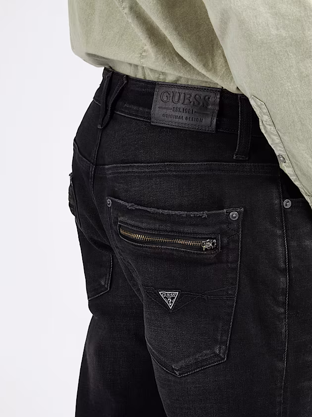 Mid rise regular denim pant - GUESS