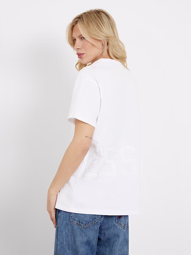 Front logo patch t-shirt - GUESS