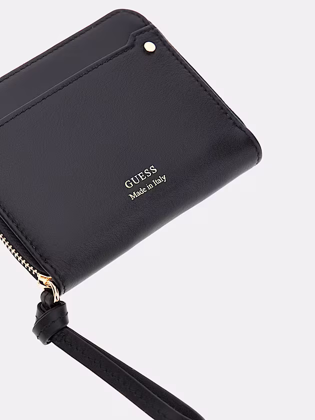 Bianca genuine leather wallet - GUESS