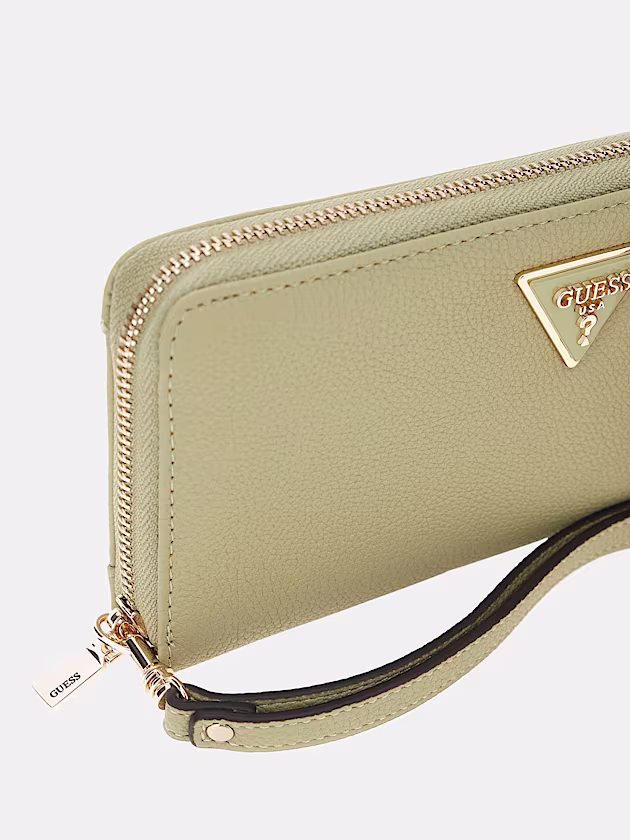 Laurel triangle logo wallet - GUESS