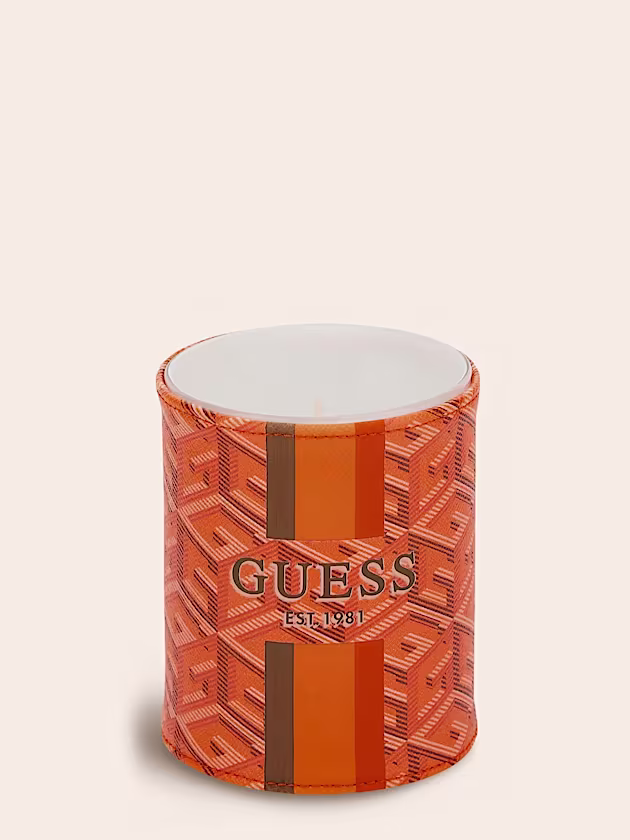 Small G cube candle - GUESS