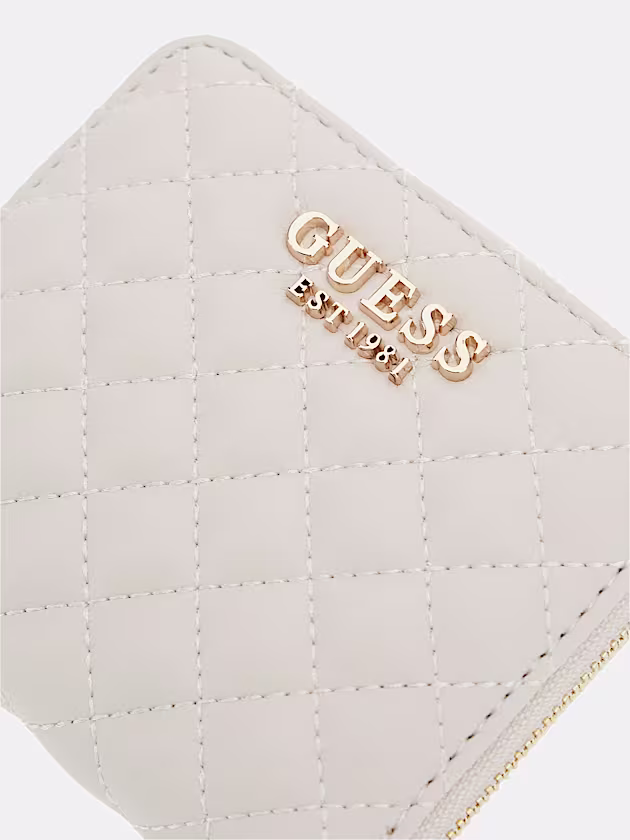 Eco Rianee quilted mini wallet - GUESS