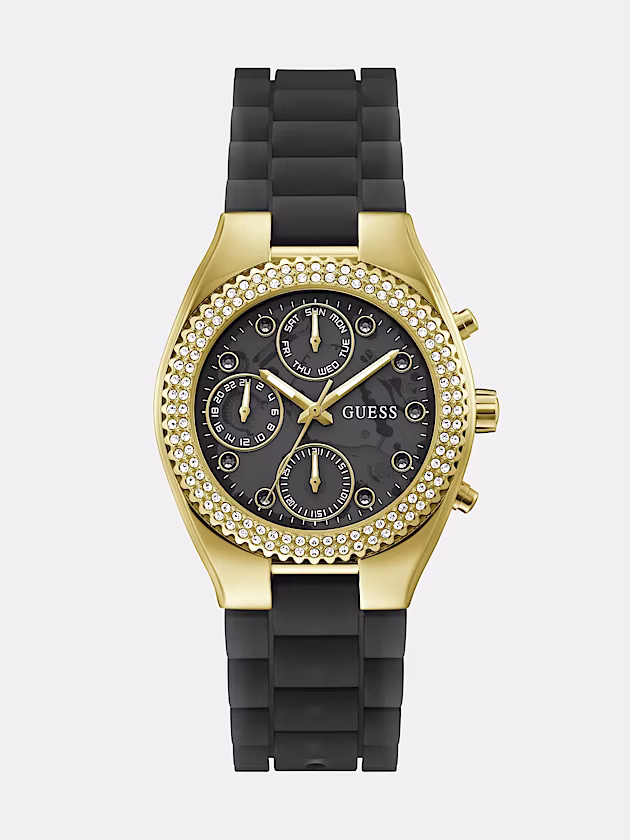 Multi-function silicone watch - GUESS