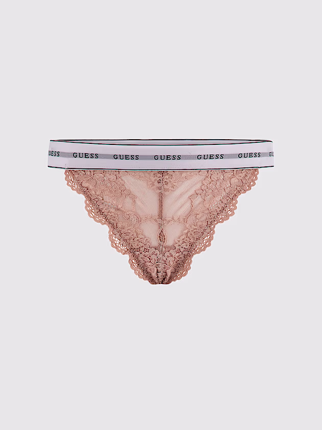 Belle brazilian brief with logo band - GUESS