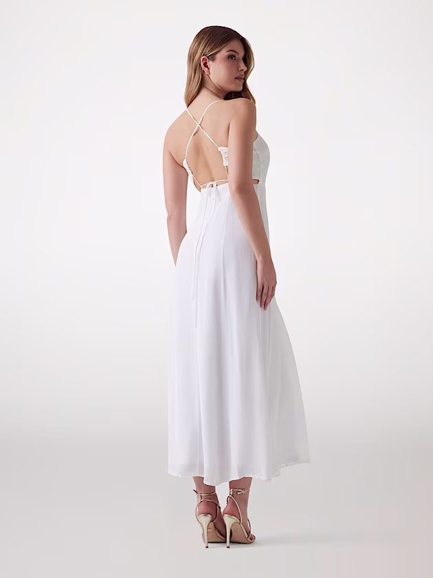 Viscose maxi dress - GUESS