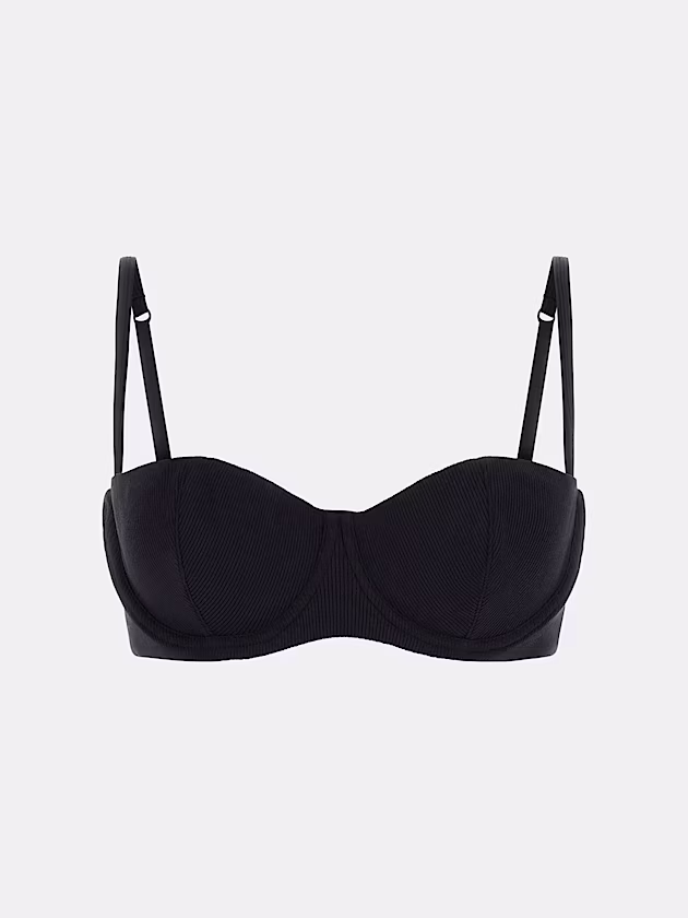 Tessa rib knit balconette bra - GUESS