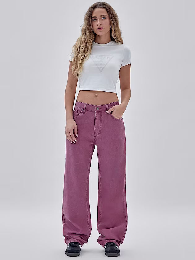 Mid rise relaxed pant - GUESS
