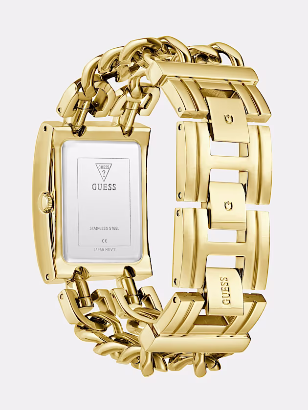 Analogue watch with chains 28 mm - GUESS