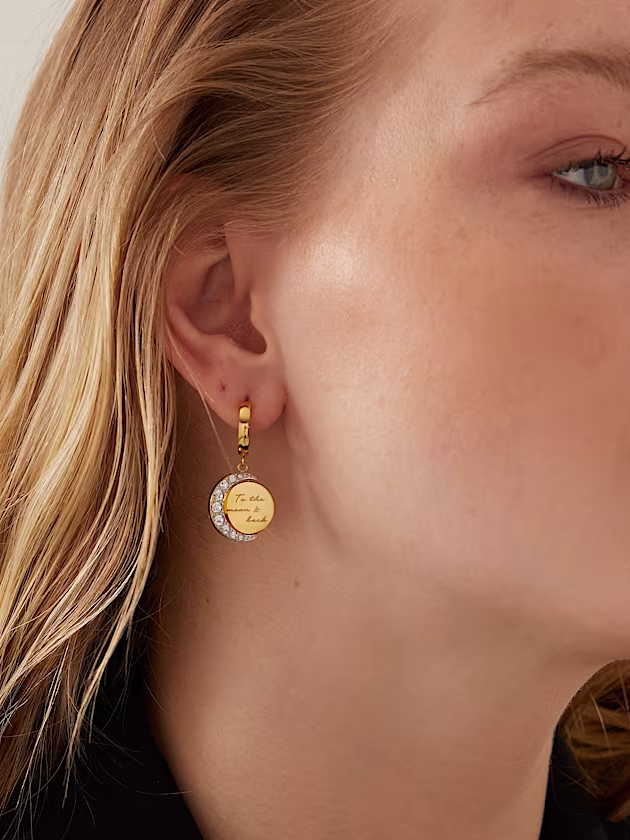 Moon Phases earrings - GUESS