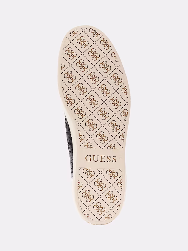Nola embossed 4G logo sneakers - GUESS