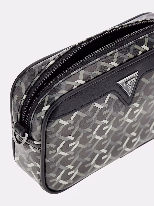 Torino logo-print vanity case - GUESS