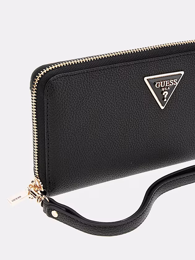 Laurel triangle logo wallet - GUESS