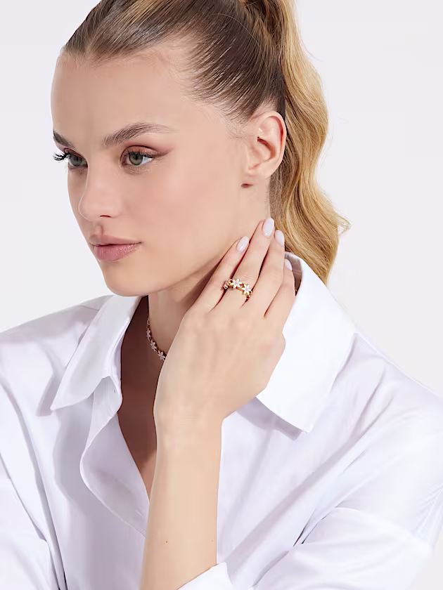 White Lotus ring - GUESS