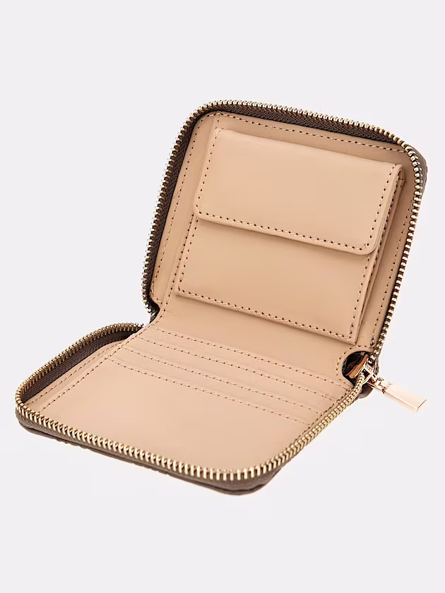 Gerty 4G peony logo mini wallet - GUESS