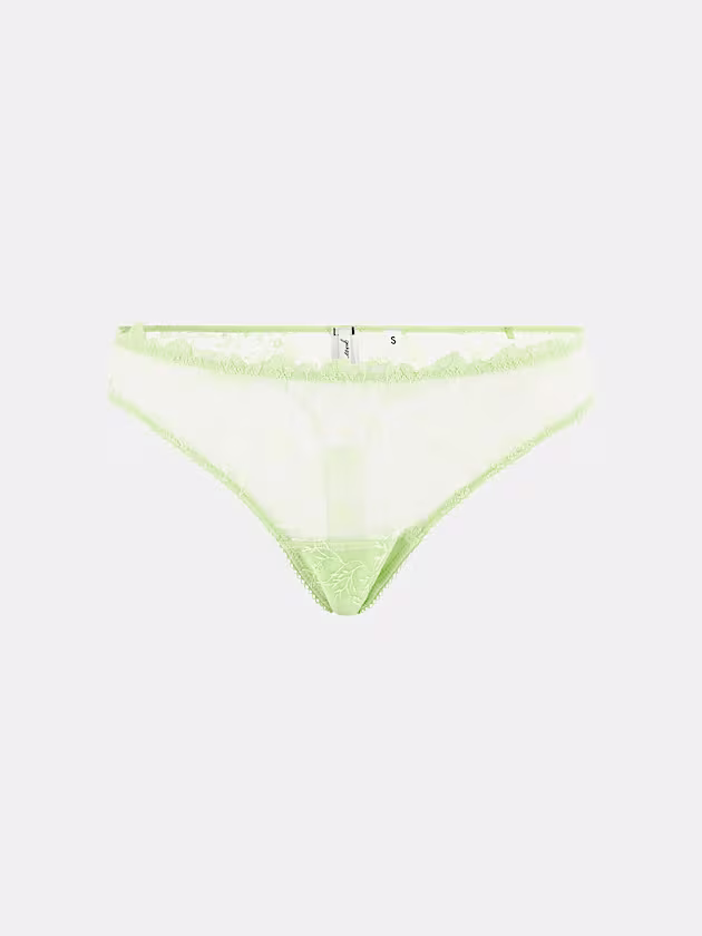 Maya satin mesh thong - GUESS