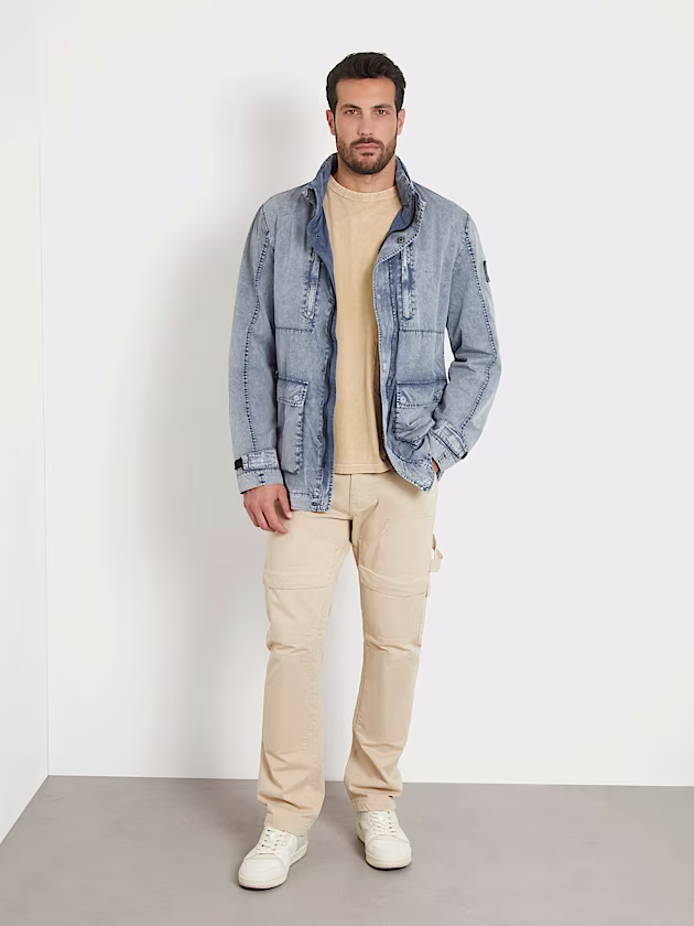 Cargo pockets jacket - GUESS