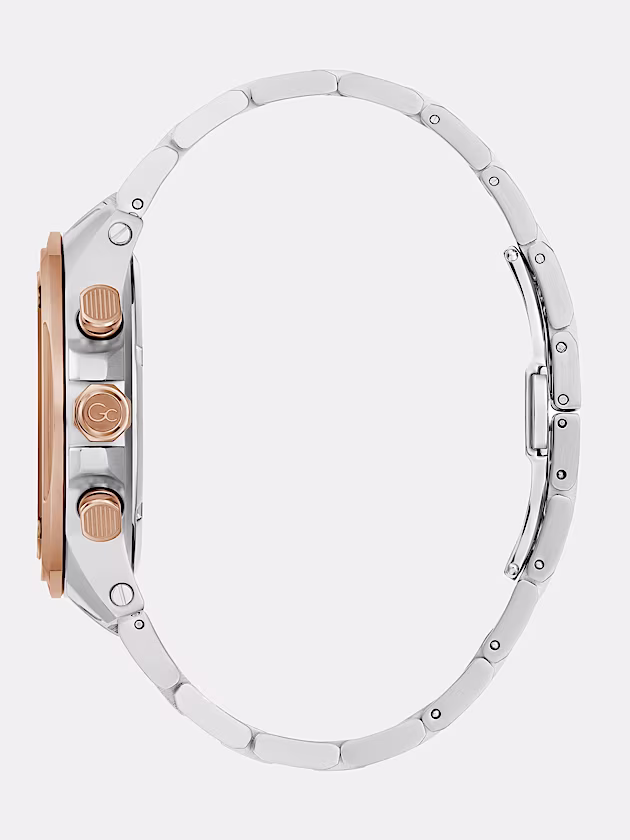 Gc steel chronograph watch - GUESS