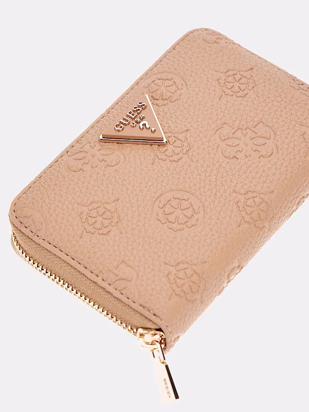 Cresidia 4G peony logo mini wallet - GUESS