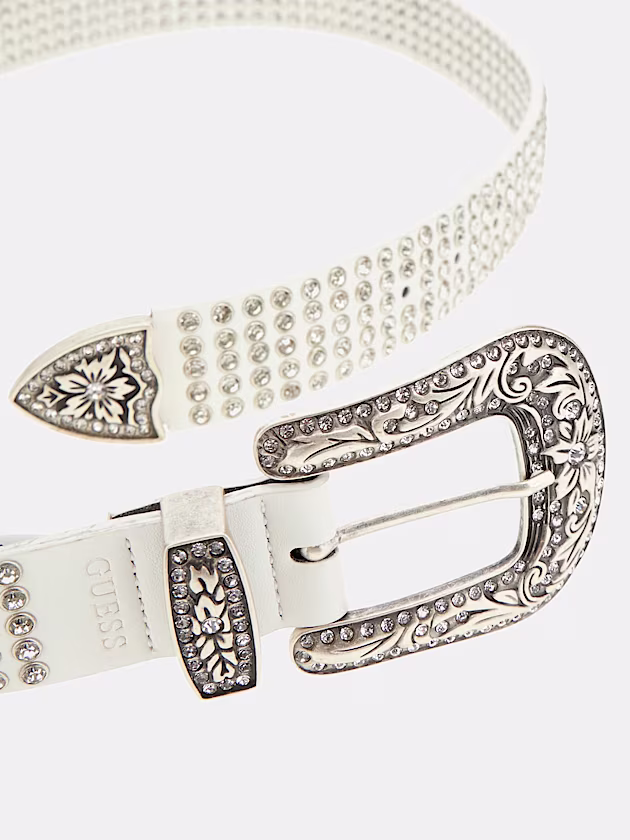 Jewel appliqué belt - GUESS