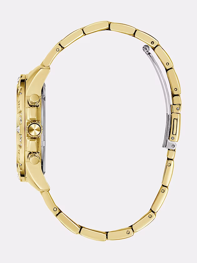 Multi-function crystal watch - GUESS