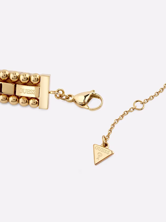 Golden globes necklace - GUESS