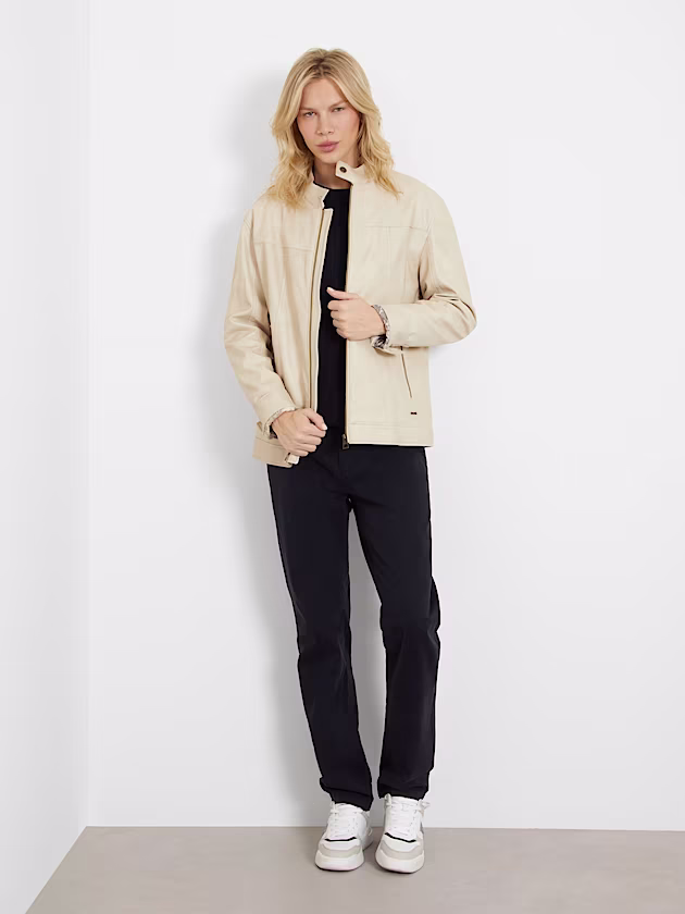 Faux leather biker - GUESS