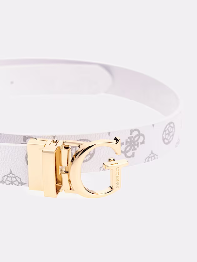 Erica 4G peony logo belt - GUESS