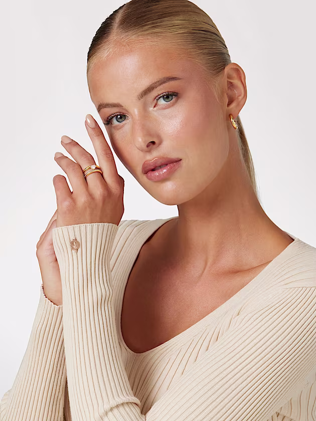 M'ama non m'ama ring - GUESS