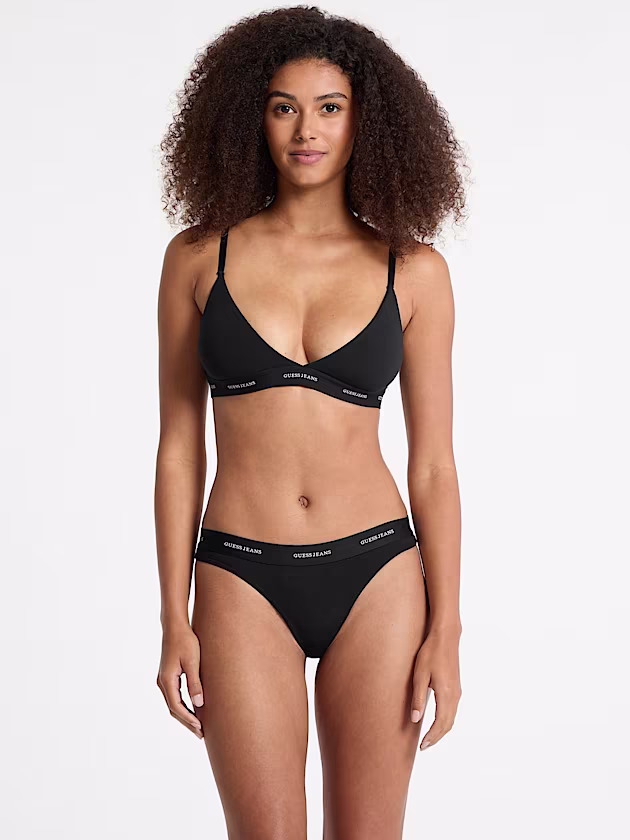 GUESS Jeans Triangle Bralette - GUESS