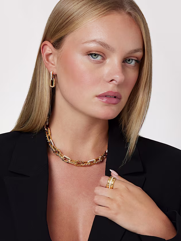 Shining winter earrings - GUESS