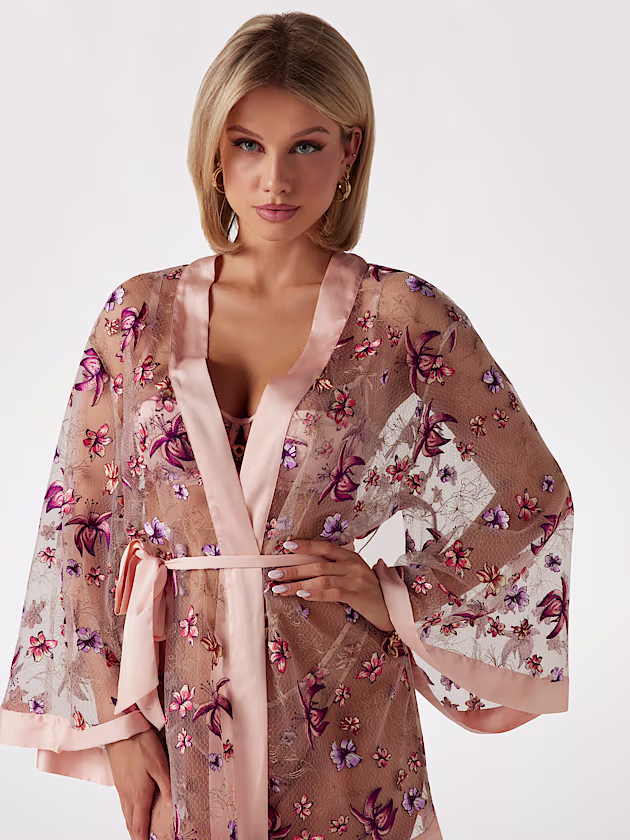 Susanna mesh kimono - GUESS