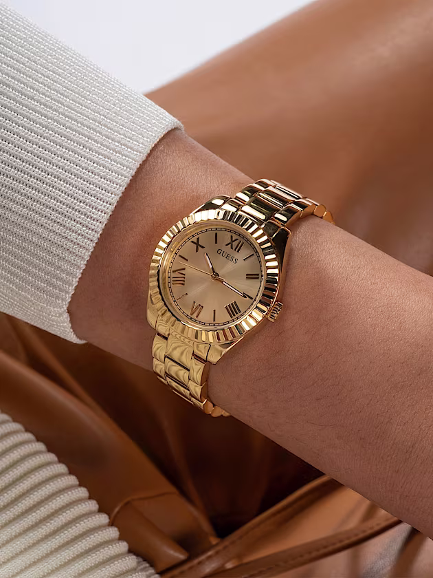 Stainless steel analogue watch - GUESS