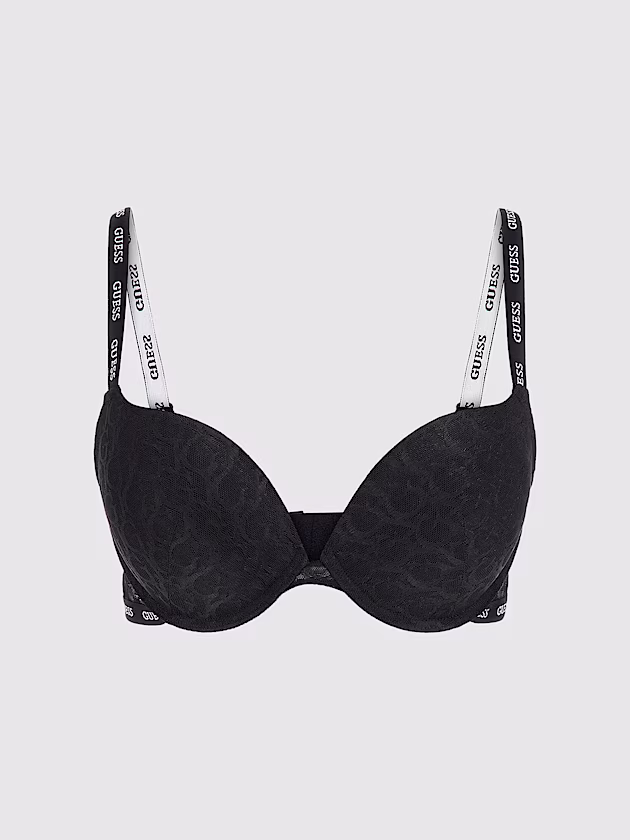 Edytha GJ logo push up bra - GUESS