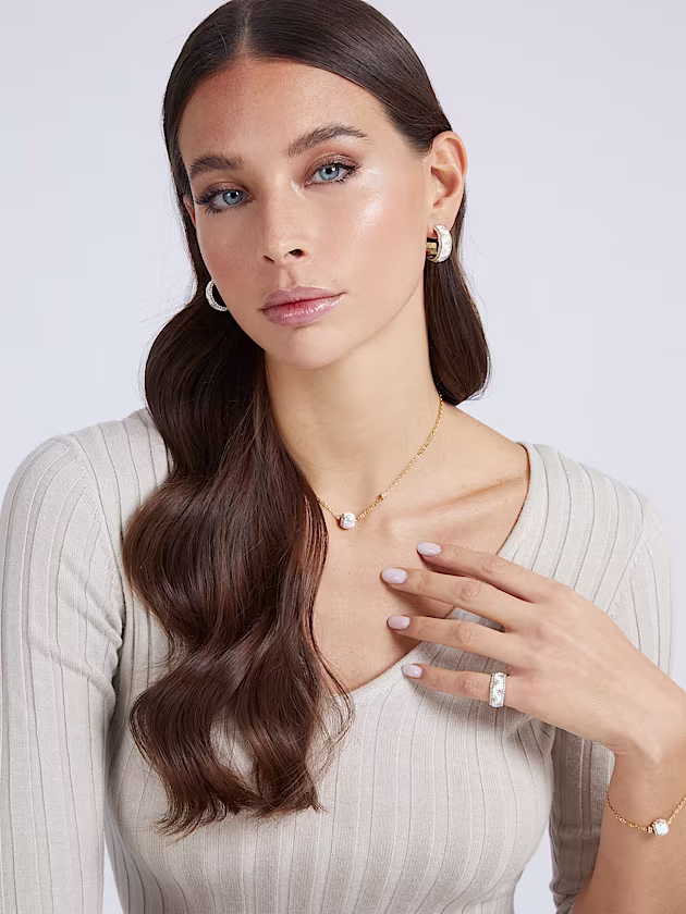 4G Loop earrings - GUESS