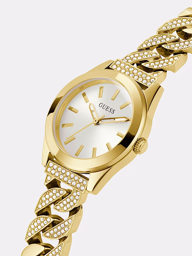 Crystal analogue watch - GUESS