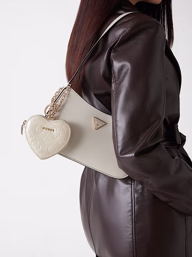 Heart pouch charm - GUESS