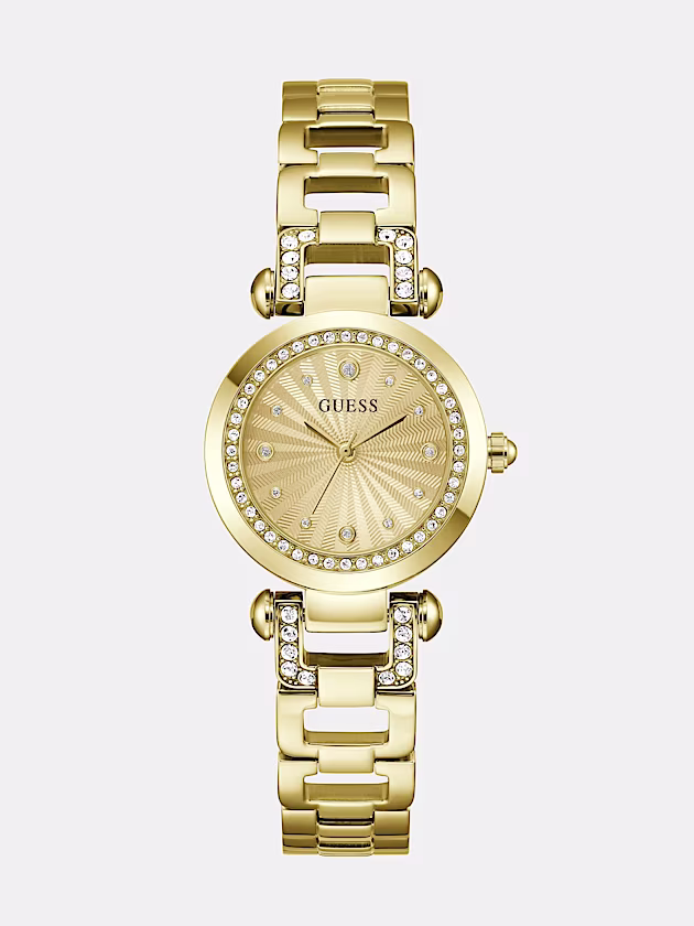 Crystal analogue watch 30 mm - GUESS