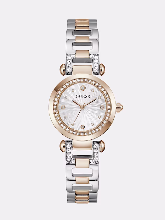 Crystal analogue watch 30 mm - GUESS
