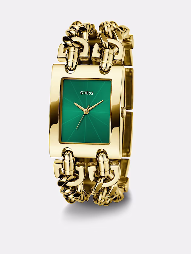 Analogue watch with chains 28 mm - GUESS