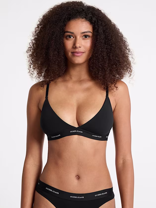 GUESS Jeans Triangle Bralette - GUESS