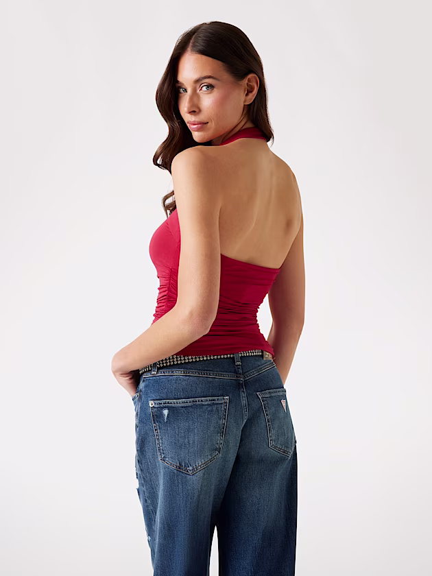 Stretch Modal halter-neck top - GUESS